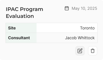 Dashboard Mobile Card Example